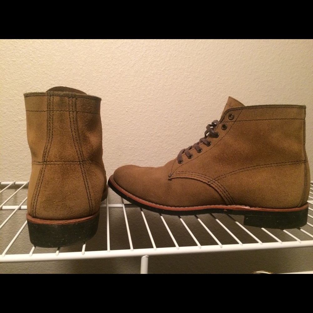 Red Wing Heritage Merchant 6" Lace up Mohave Suede - Picture 3 of 4